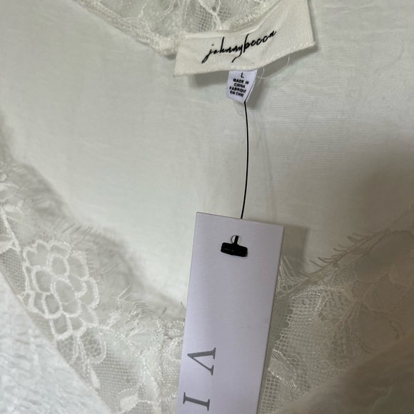 Satin lace blouse - Picture 3 of 6